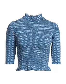 Топ Sandro, лазурный