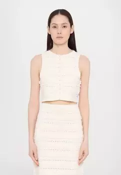 Топ sandro, молочный