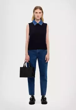 Топ sandro, темно-синий