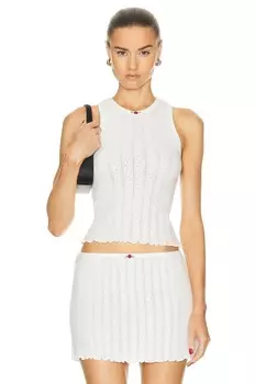 Топ Sandy Liang Mamas, цвет Oat Milk