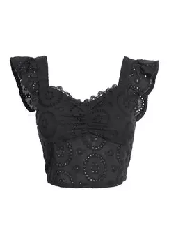 Топ SANGALLO INFLUENCER, черный