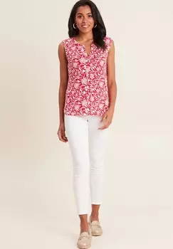 Топ SANS MANCHES Breal, красный