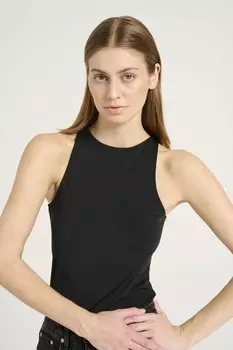 Топ SANYA Gestuz, черный