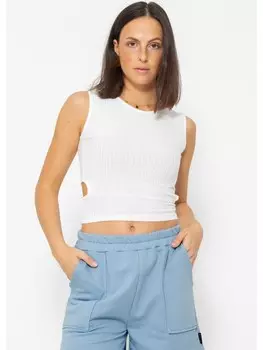 Топ SASSYCLASSY, белый