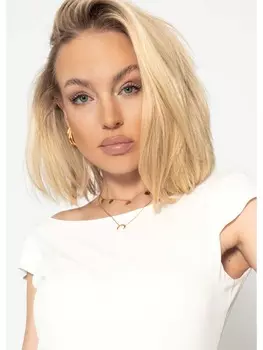 Топ SASSYCLASSY, белый