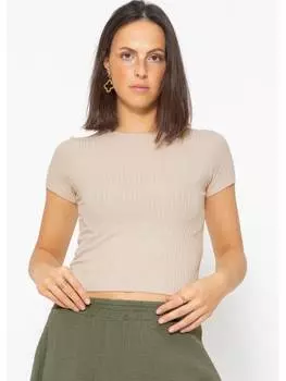 Топ SASSYCLASSY, бежевый