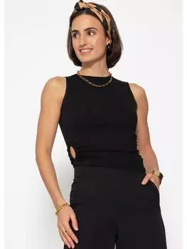 Топ SASSYCLASSY, черный