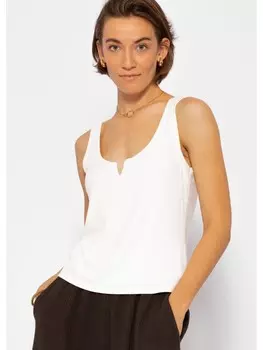 Топ SASSYCLASSY Geripptes, белый