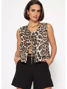 Топ SASSYCLASSY, коричневый