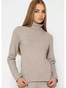 Топ SASSYCLASSY, серо-коричневый