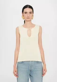 Топ SAYANI VICO Zadig & Voltaire, кремовый