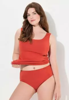 Топ SCALLOPED Ulla Popken, красный