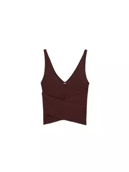 Топ Scalpers, темно коричневый