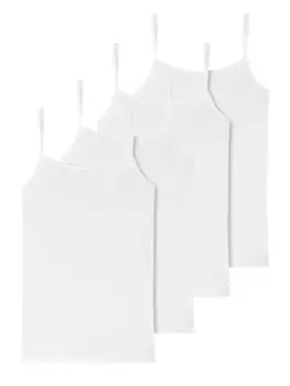Топ SCHIESSER 95/5 Organic Cotton, белый