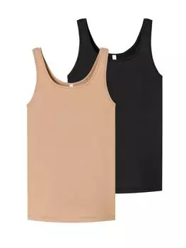 Топ Schiesser, цвет maple-schwarz