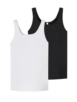 Топ Schiesser, цвет schwarz-weiss