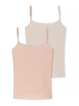 Топ Schiesser Spaghetti Cotton Lace, цвет sand, pfirsich