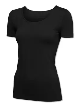 Топ Schiesser T Shirt Active, черный
