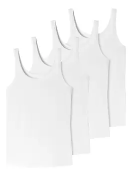 Топ Schiesser Trger Uncover, белый