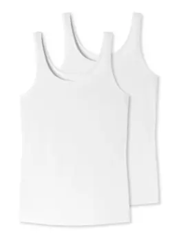 Топ Schiesser Trger Uncover, белый