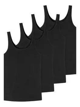 Топ Schiesser Trger Uncover, черный