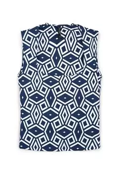 Топ SCOLLO QUADRO FAN Calliope, синий