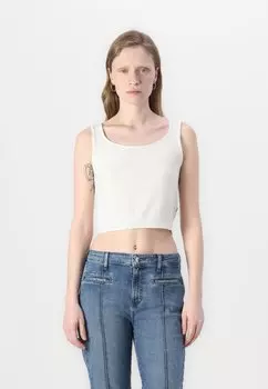 Топ SCOOP Guess Jeans, белый