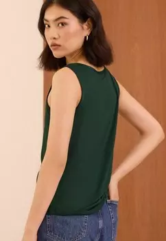 Топ SCOOP NECK Love & Roses, зеленый