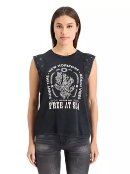 Топ Scotch & Soda, антрацит