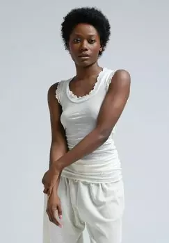 Топ Seamless Basic, молочный