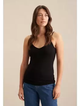 Топ Seidensticker Top Regular, черный