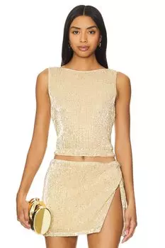 Топ сельма Lovers And Friends, золотой