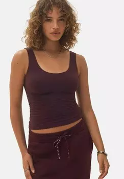 Топ Self., коричневый