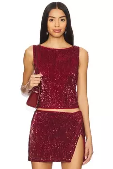 Топ Selma от Lovers And Friends, oxblood