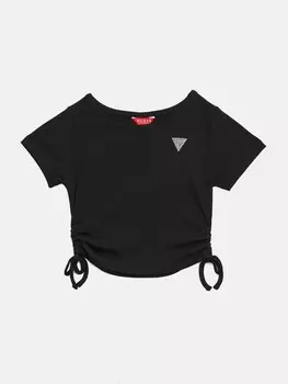 Топ Serena на шнурке (2-6) Guess Factory, черный