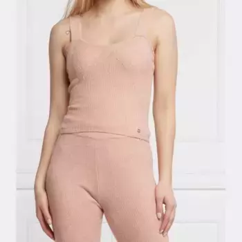 Топ Serena узкого кроя Guess, розовый