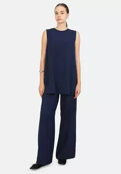 Топ SET REFKA Modanisa, темно-синий