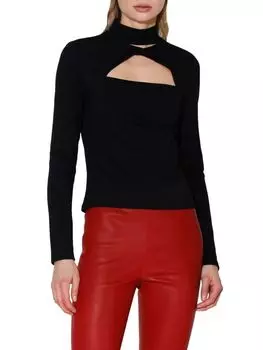 Топ Shakira с вырезами Walter Baker, черный