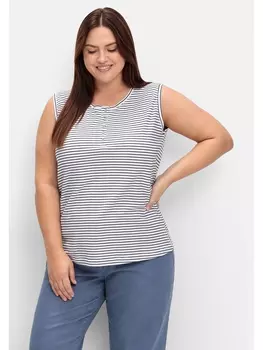 Топ sheego, цвет marine gestreift