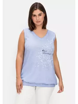 Топ sheego, цвет mittelblau