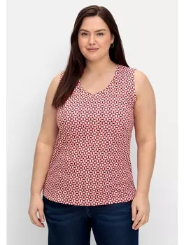 Топ sheego, красный