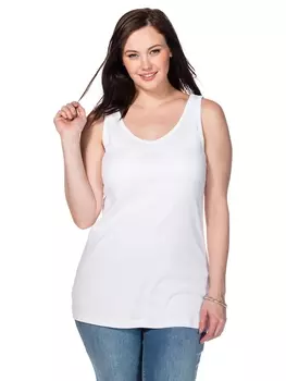Топ sheego Long, белый