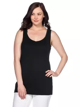 Топ sheego Long, черный