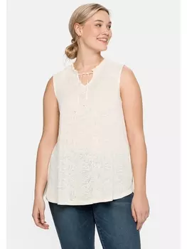 Топ sheego, натуральный