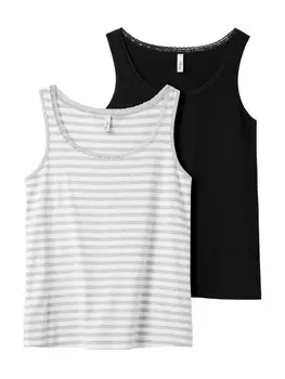 Топ SHEEGO, пестрый серый