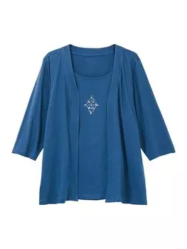 Топ SHEEGO Shirt, синий