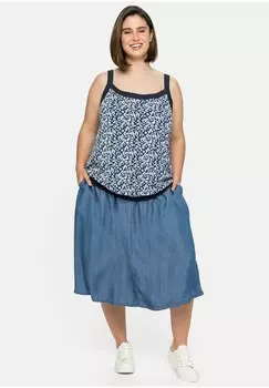 Топ Sheego, синий