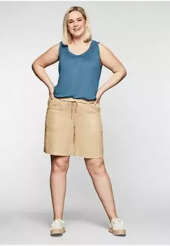 Топ Sheego, синий деним