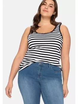 Топ sheego Tank, черный