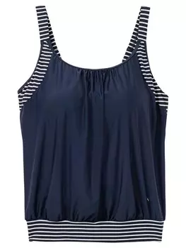 Топ SHEEGO Tankini Top, морской синий